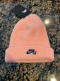 Unisex Nike Sb Fisherman Knit Beanie Hat Skateboard Pink 628684 011 Nike Beanie Knit Beanie Hat Nike Sb Hats