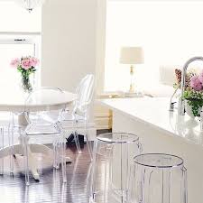 15 Gorgeous Ghost Chairs Dining Room Bar Modern Dining Room Glass Dining Room Table