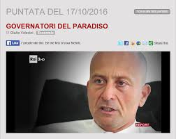 Governatori del Paradiso: Konrad Mizzi, Keith Schembri, Joseph Muscat and  Brian Tonna in RAI news doc
