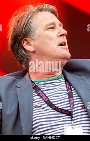 Gary Daly of China Crisis at Lytham Proms Lytham St Annes Lancashire,UK  Stock Photo