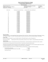Request a free easy term life insurance quote online today! Aig Sample Illustrations For Critical Chronic Terminal Illness Ben