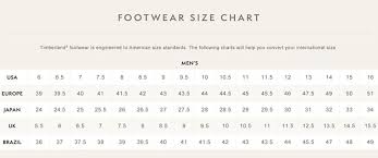 Timberland 6 Inch Size Chart Bedowntowndaytona Com