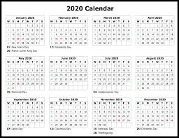 2020 Free Year Printable Calendars Without Downloading In 2020 Free Printable Calendar Templates Printable Yearly Calendar Monthly Calendar Template