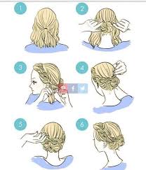 Tie the knot with this beautiful braided style. 29 Simple And Easy Ways To Tie Up Your Hair Album On Imgur
