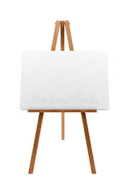 Wooden Easel With Blank Canvas Isolated On White Background Sponsored Paid Affiliate Easel White Background Blank Wooden Easel Art Easel Canvas