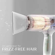 Buy T3 Cura Luxe Hair Dryer Digital Ionic Professional Blow Dryer Frizz Smoothing Fast Drying Wide Air Flow Volume Booster Auto Pause Sensor Multiple Speed And