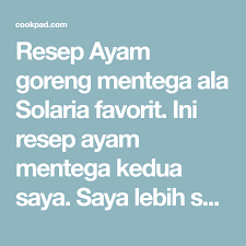 Pin Di Aneka Olahan Ayam
