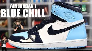 Air Jordan 1 Patent Unc Blue Chill All Star Wmns Youtube