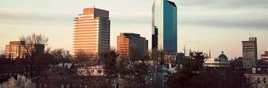 Aerial view saturated sunlight on buildings downtown city skyline lexington ky. Lexington Moving Services Storage Units Facilities Pods