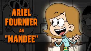 Ariel Samuria Fournier voicing “Mandee” on Nickelodeon's The Loud House -  YouTube