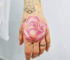 Rose tattoo designs have become a household name among tattoo enthusiasts, may they be men or women. Pink Rose Tattoo By Andrea Morales Post 17678