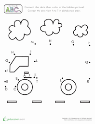 Truck Dot To Dot Worksheet Education Com Dot Worksheets Dots Preschool Worksheets