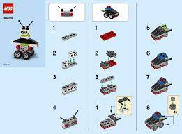 Free lego® classic building instructions for kids. Building Instructions Lego 30499 Robot Vehicle Free Builds Make It Your Book 1