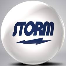 storm white storm clear poly bowling ball