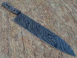 Big savings on kitchen & dining products. Amazon Com Damascus Knives 15 Damascus Steel Full Tang Chef Blank Blade Home Kitchen