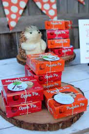Party Favors Found In The Walmart Bakery Section Super Cute Idea Baby Shower Pumpkin Baby Shower Fall Halloween Baby Shower