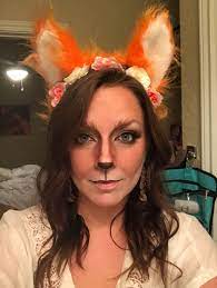 Easy Diy Fox Makeup Diy Halloween Halloweencostume Halloweenmakeup Animalmakeup Animalcostume Cosplay Foxma Fox Makeup Halloween Fox Makeup Fox Costume