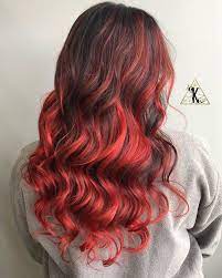 Red Curls Maroon Hair Burgundy Hair Glam Hair