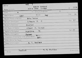 Tucker Family Vital Records