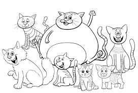 Cats are small, furry animals that are often kept as pets throughout the world. Free Cat Coloring Pages Purr Fect Printable Coloring Pages Of Cats For Cat Lovers Of All Ages Printables 30seconds Mom