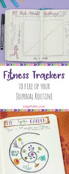 Journal Fitness Trackers To Fire Up Your Planning Routine Page Flutter Fitness Journal Fitness Tracker Journal