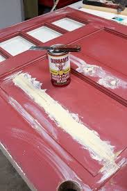 Use a chisel and hammer or putty knife to pry the door stop and molding away from the frame. How To Fix Cracks In Door Panels Without Taking The Door Apart Wood Exterior Door Wood Doors Interior Exterior Door Frame