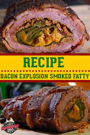 That will ensure the ground sausage is fully cooked. Bacon Explosion Smoked Fatty Recipe Bacon Explosion Smoked Food Recipes Smoked Pork Recipes