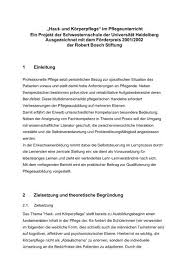 • vor und nach der körperpflege im bett die fläche des nachtschranks. Haut Und Korperpflege Im Pflegeunterricht Ein Projekt Quepnet