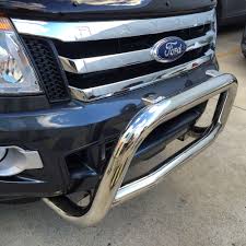 Ranger Px Chrome Nudge Bar Low Style Great Look With The Genuine Ford Chrome Grill Ford Ranger Ranger Ford