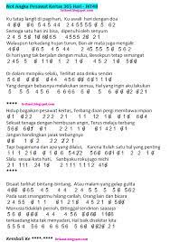 Not Pesawat Kertas
