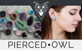 Amazon.com: Pierced Owl Black Onyx Natural Stone Double Flared Saddle  Plugs, Sold as a Pair (6mm (2GA)) : Clothing, Shoes & Jewelry