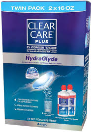 Benefits, risks and using it safety. Amazon Com Clear Care Plus With Hydraglyde Cleaning Disinfecting Solution Twin Pack With 2 Lens Cases Included 16 Oz Health Personal Care