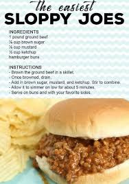 The Easiest Sloppy Joes In 2020 Homemade Sloppy Joe Recipe Healthy Meat Recipes Easy Meat Recipes