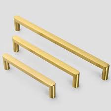 Black And Gold Cabinet Pulls Minimalism Solid Brass Kitchen Cabinet Pulls And Handles Gold Etsy In 2020 Brass Kitchen Gold Cabinet Pulls Brass Kitchen Handles