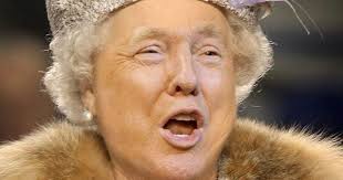 Why is donald trump so orange? Trump And Queen Elizabeth Photoshop Faces On Instagram