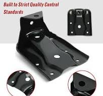 Kojem Rear Leaf Spring Hanger Shackle Bracket Kit Pair Set for Chevy  Silverado 1999-2007 GMC Sierra 2007-2013 Replaces 12474021