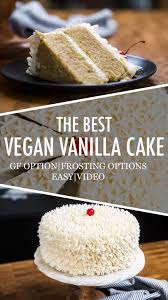 Recipe | lemon and vanilla cake deliciously gluten free. Vegan Vanilla Cake Make It Dairy Free