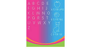 So i started off by a for apple b for. Buy A Is For Apple B Is For Ball C Is For Cat Letter Tracing Preschool And Kindergarten Workbook Great Kids Alphabet Hand Practice 8 X 10 150 Pages Coloring Scrapbook