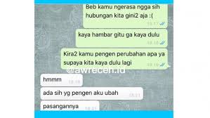 Prank putusin pacar sampai nangis lewat chat wa. Kesel 9 Chat Pacar Minta Putus Ini Bisa Bikin Kamu Nyesek