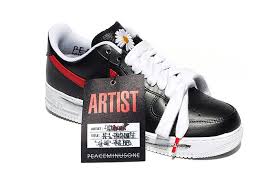 The nike sb sandy zoomx bruin is a tribute to sandy bodecker. G Dragon S Peaceminusone X Nike Air Force 1 To Release Globally On 23 November