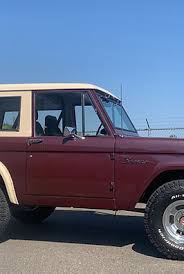 Image result for Maroon 1981 Bronco