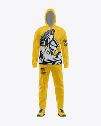 Download Men S Sport Suit Mockup Front View In Apparel Mockups On Yellow Images Object Mockups