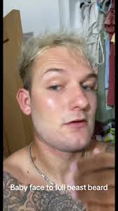 1 year of beard growth lessgo #beard #beardgang #beards 🫡