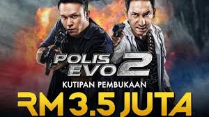 Polis evo 2 (also known as police evo for indonesian release) is a 2018 malaysian police action film directed by joel soh and andre chiew, starring zizan razak and shaheizy sam reprise their respective roles, with indonesian actress raline shah joined them as the main cast. Polis Evo 2 Raih Rm3 5juta Pada Tayangan Hari Pembukaan Gegar