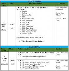 Modul transisi murid tahun 1. Jadual Program Transisi Tahun 1 2021 Selama 43 Hari