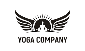 Meditation Man Yoga Sun Wings Logo Graphic By Enola99d Creative Fabrica Spiritual Logo Graphic Design Logo Template Logo