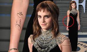 Andra day says it's a 'little overwhelming' being nominated for an oscar alongside viola davis. Oscars 2018 Emma Watson Unveils Time S Up Tattoo But Did You See The Epic Fail Celebrity News Showbiz Tv Express Co Uk