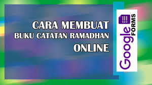 Cara membuat buku kegiatan ramadhan. Cara Membuat Buku Catatan Kegiatan Ramadhan Online Youtube