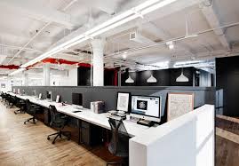 Here Is An Open Office Any Employee Would Love Open Concept Office Simple Office Desk Open Office
