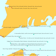 Falmouth Heights Nantucket Sound Massachusetts Tide Chart